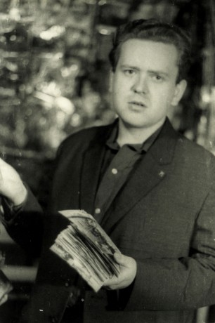 Boček Karel ve fotokomoře Lva Pachnera ve Skořepce