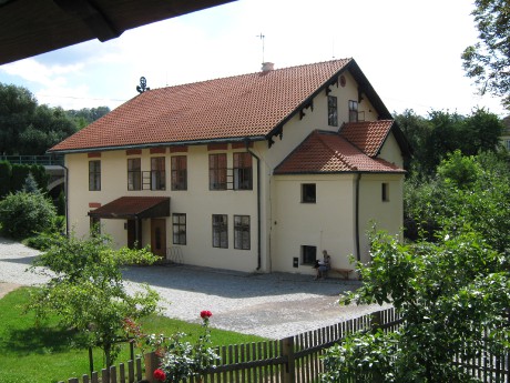 Braunerův mlýn od ateliéru Zdenky Braunerové