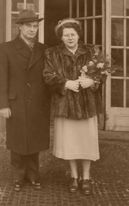 Strýc Václav a teta Máňa 27.2.1954